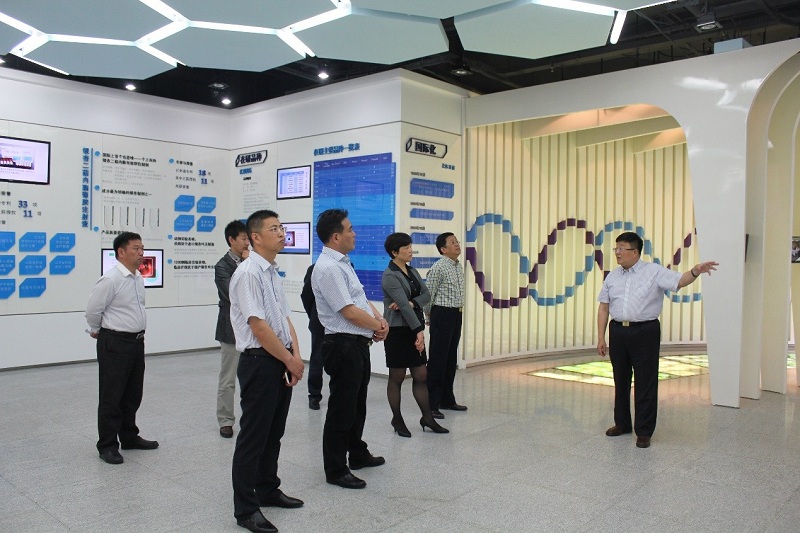 省委督查室主任刘劲松考察时强调：赏金船长药业要在“一带一路”发展战略中抢占先机